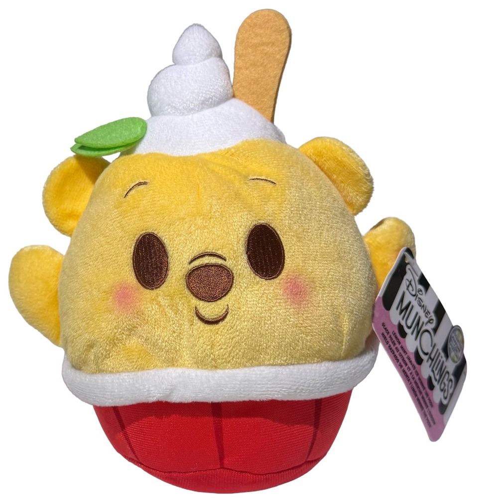 Disney Munchlings Lemon Mint Shaved Ice Winnie The Pooh 8"